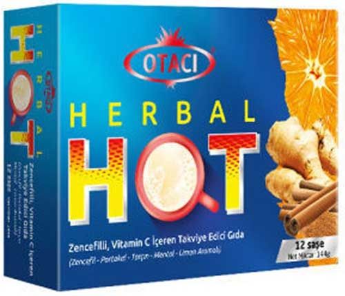 Otacı Herbal Hot Takviye Edici Gıda Şase
